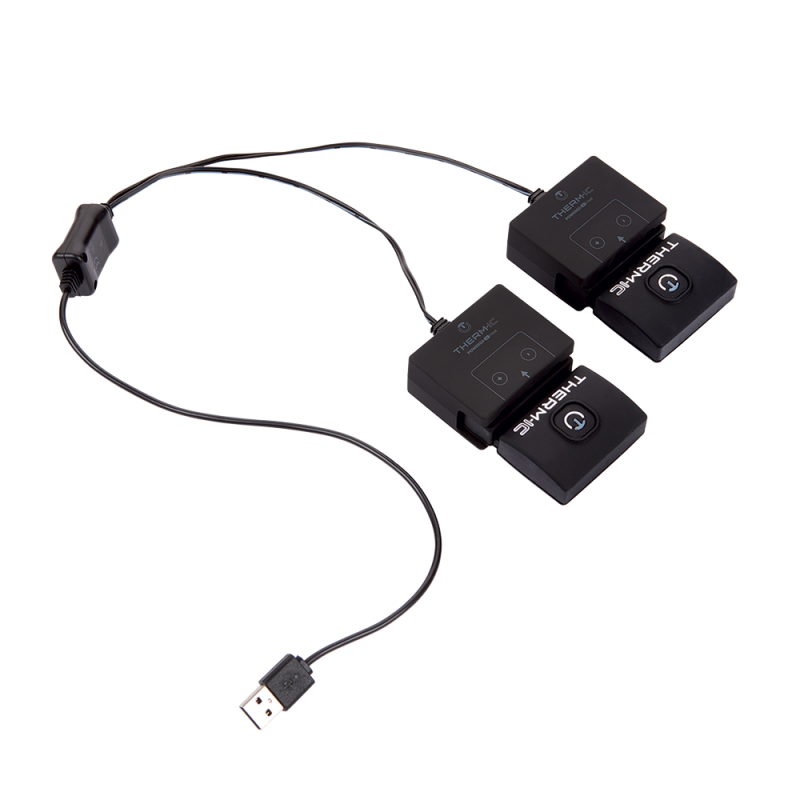 Chargeur de batterie USB pour les gants/ chaussons chauffants Therm-ic