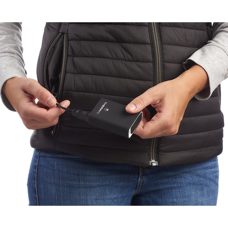 Acheter Veste chauffante, interrupteur de commande intelligent USB à double  commande, veste chauffante 9-21 zones, veste chaude en coton pour hommes et  femmes avec capuche amovible